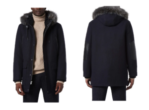 Image of sale on Dawson Water Resistant Jacket with Faux Fur Trim