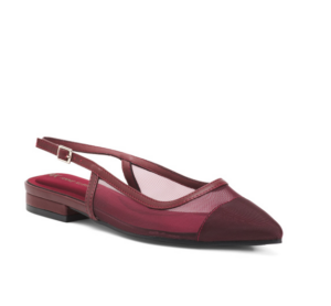 Image of sale on Kieran Mesh Slingback Flats