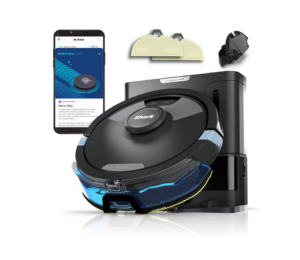 Image of sale on Matrix Plus 2in1 Robot Vacuum & Mop with Sonic Mopping, Matrix Clean, Hepa Bagless Self Empty – Rv2610wa: Ai Ultra, Pet Hair, Multi-surface