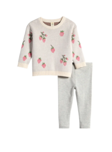 Image of sale on Jacquard Sweater & Pants Set 9m-24m