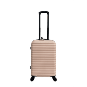 Image of sale on Protege 20inch Hardside Abs Upright Luggage with 100% Abs Pink Blush