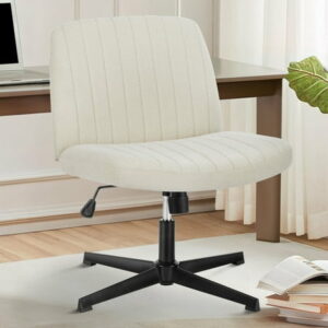 Image of sale on Office Chair Armless Criss Cross Legged Chair No Wheels