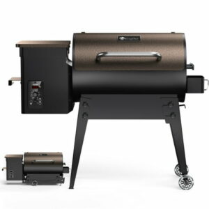 Image of sale on Kingchii 456 Sq.in. Wood Pellet Grill & Smoker