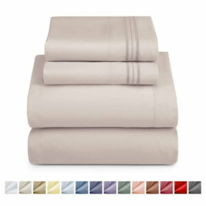 Image of sale on Nestl Twin Sheet Sets, 1800 Series Deep Pocket 4 Piece – Many Colors!