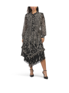 Image of sale on Animal Print Midi Dress