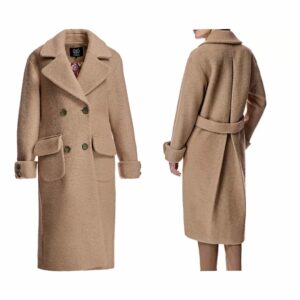 Image of sale on Double Breasted Merino Wool Coat