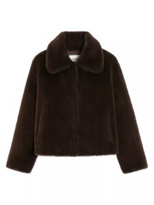 Image of sale on Elis Faux Fur Cropped Jacket