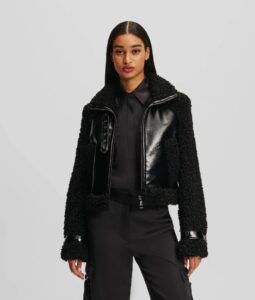Image of sale on Faux-shearling Jacket