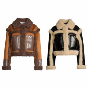 Image of sale on Edith Faux Leather Jacket