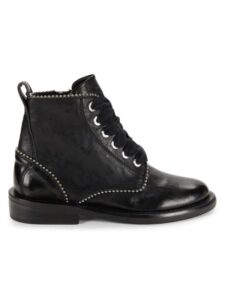 Image of sale on Laureen Studded Leather Boots
