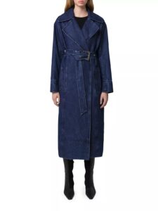 Image of sale on Tate Denim Trench Coat
