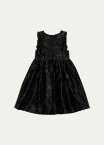 Image of sale on Girl’s Cortney Textured A-line Dress, Size 3t-6