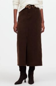 Image of sale on Corduroy Midi Skirt
