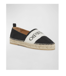 Image of sale on Bookish Linen Logo Espadrille Loafers