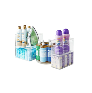 Image of sale on The Home Edit 5-piece Clear Laundry Organizing System