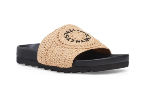Image of sale on Elysa Raffia Slide Sandal (women)