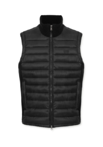 Image of sale on Modern Mixed Media Water Repellent Puffer Vest