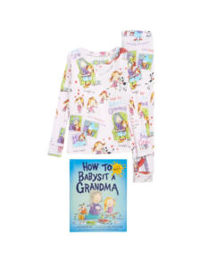 Image of sale on How to Babysit a Grandma Fitted Two-piece Pajamas & Book Set
