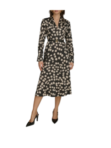 Image of sale on Belted A-line Dress