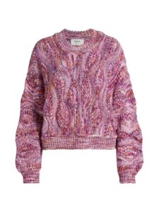 Image of sale on Stimpo Wool-blend Crewneck Sweater