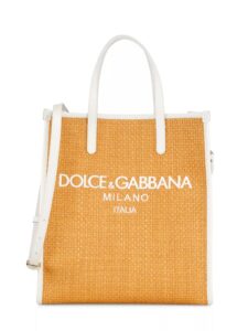 Image of sale on Large Logo Cotton-ramie Shopping Bag