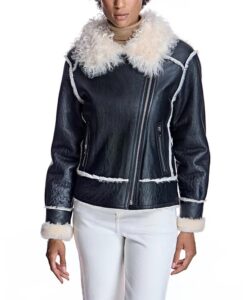 Image of sale on Nappa Finish Shearling Jacket