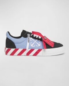 Image of sale on Boy’s Vulcanized Low Top Leather Sneakers