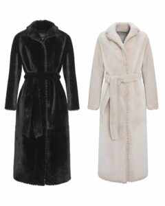 Image of sale on Reversible Select Shearling Lamb Coat