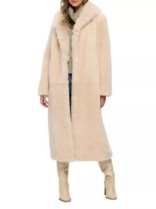 Image of sale on Select Sheared Cashmere Goat Coat
