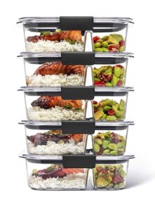 Image of sale on Brilliance Bpa Free Food Storage Containers with Lids