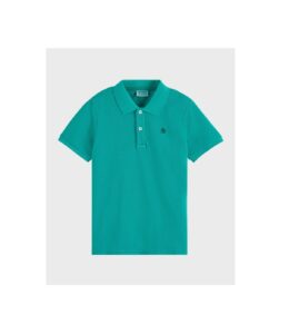 Image of sale on Boy’s Logo Embroidered Pique Polo Shirt, Size 4-6