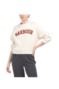 Image of sale on Silverd Olayer Calico Crew Neck Sweatshirt