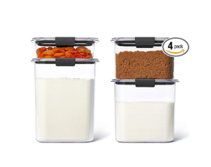 Image of sale on Rubbermaid Brilliance Bpa Free Food Storage Containers with Lids