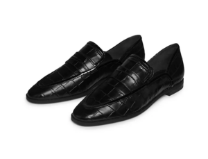 Image of sale on Maurice Croc-stamped Leather Flats