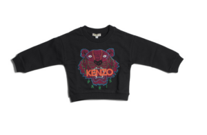 Image of sale on Girls Tiger Sweatshirt Size 2