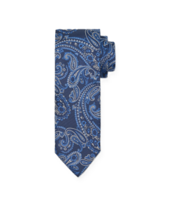 Image of sale on Men’s Paisley Silk Jacquard Tie