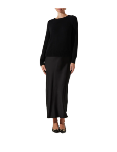 Image of sale on Helene Mixed Media Long Sleeve Dress