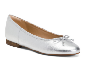 Image of sale on Leather Fawna Lily Comfort Ballet Flats