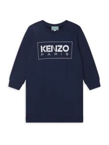 Image of sale on Little Girl’s & Girl’s Logo Sweatshirt Dress