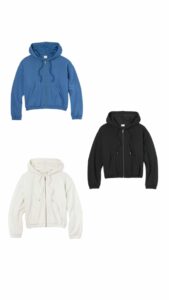 Image of sale on Women's Sandwash Hooded Zip-Up Sweatshirt