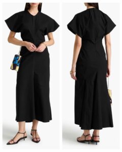 Image of sale on Cotton-blend Maxi Dress
