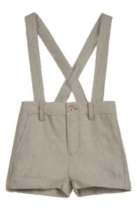 Image of sale on Linen Suspender Shorts