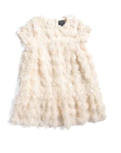 Image of sale on Girls Lena Tiered Sequin Embellished Dress