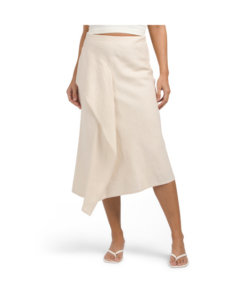 Image of sale on Linen Blend Lia Skirt