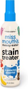 Image of sale on Miss Mouth’s Messy Eater Stain Treater Spray – 4oz Stain Remover – Newborn & Baby Essentials – No Dry Cleaning Food, Grease, Coffee off Laundry,…