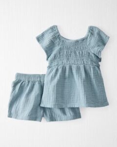 Image of sale on Baby 2-piece Organic Cotton Gauze Set