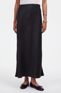 Image of sale on Satin Maxi Slip Skirt