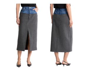 Image of sale on Le Mix Midi Skirt