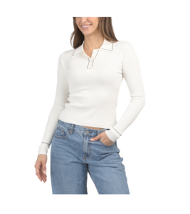 Image of sale on Polo Collar Sweater