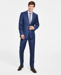 Image of sale on Men’s Slim-fit Wool-blend Stretch Suit
